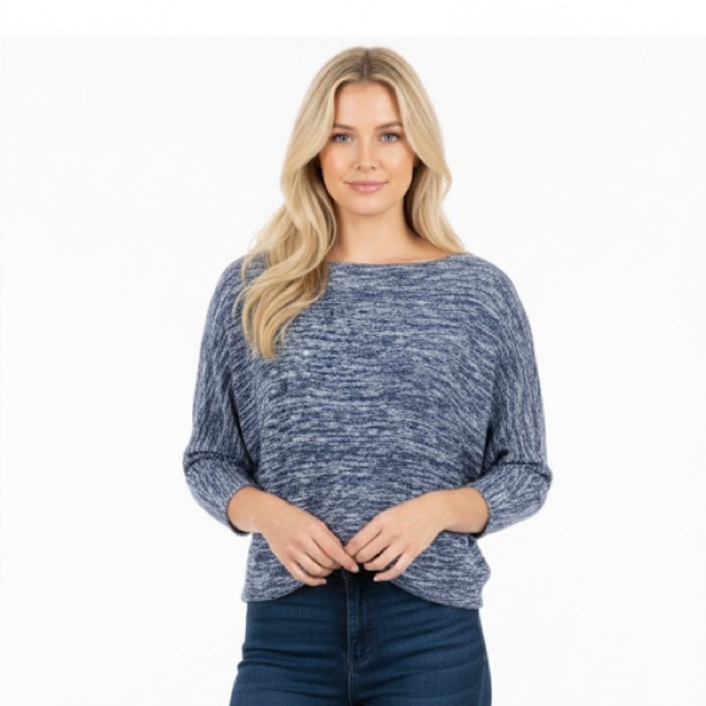 Anthropologie Postmark size xsmall blue sweater